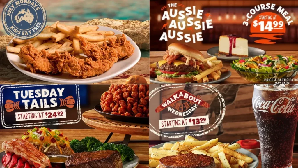 Today’s Outback Steakhouse Specials