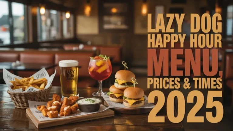 Lazy Dog Happy Hour