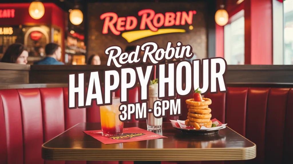Red Robin Happy Hour