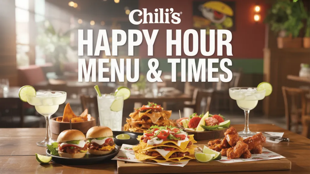 Chili's Happy Hour Menu