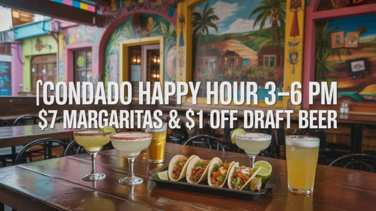 Condado Happy Hour