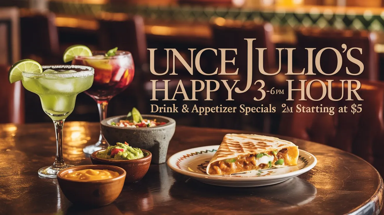 Uncle Julio's Happy Hour