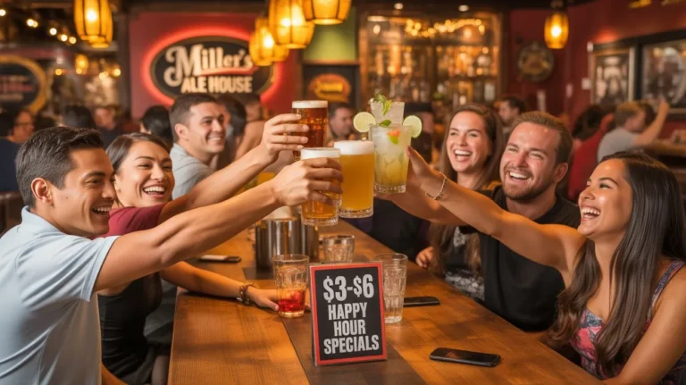 Miller's Ale House Happy Hour