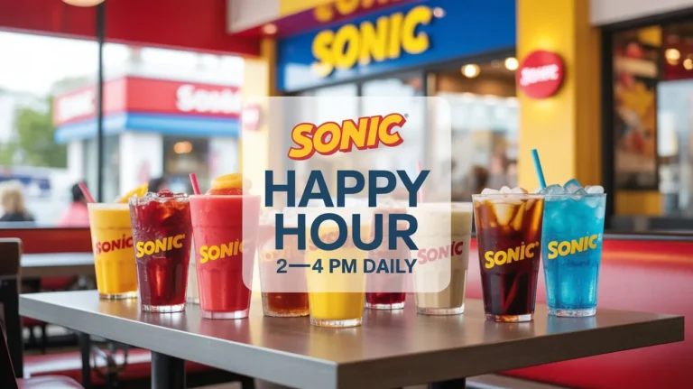 Sonic Happy Hour