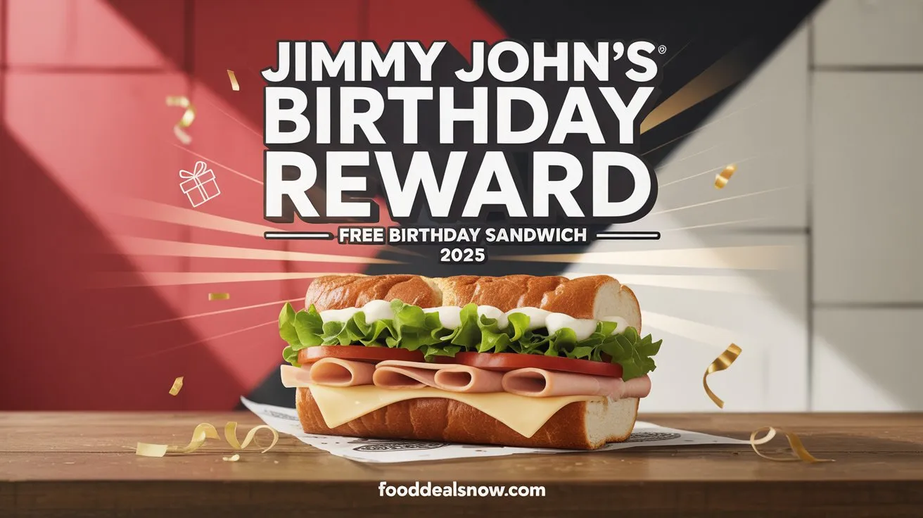 Jimmy John’s Birthday Reward