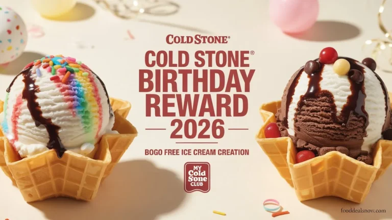 Cold Stone Birthday Reward