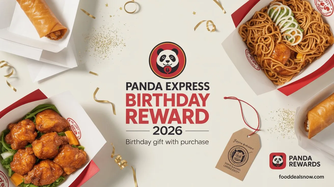 Panda Express birthday reward